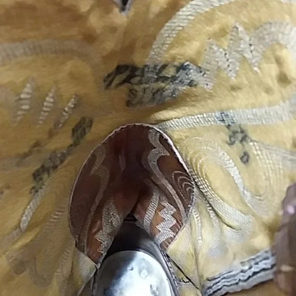 Tony Lama Mens Western Cowboy Boots - Picture 9 of 9